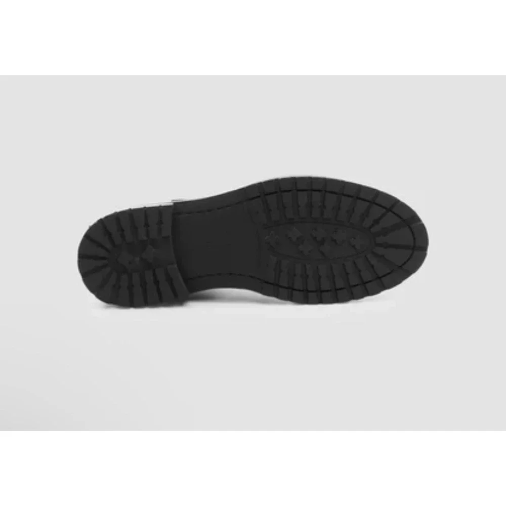 Saint Morta Mens 11 Suede Chelsea Boots Black Lug Sole Ankle Streetwear Pull‎ On